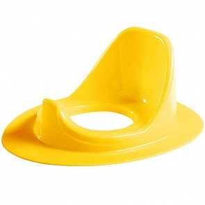 Накладка на унитаз детская, желтый (Бытпласт, 431326306)