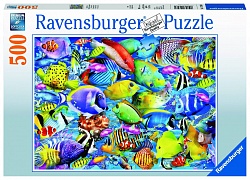 Пазл - Тропические рыбы, 500 деталей (Ravensburger, 14796) - миниатюра