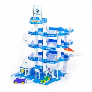 Паркинг Aral 4-уровневый с лифтом и мойкой (Полесье, п-37879)