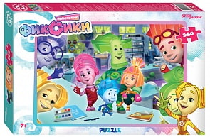 Пазлы Фиксики, 560 деталей (Step Puzzle, 97092)