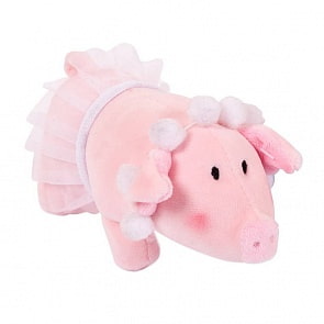 Свинка с бусами в юбке-пачке, 15 см (Chuzhou Greenery Toys Co, 19857)