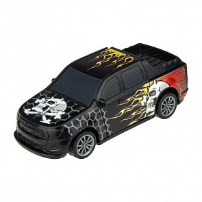 Машинка 2в1 инерционная CrashFest Jolly Roger, разборная, 10 см, блистер (1toy, Т17090-10)