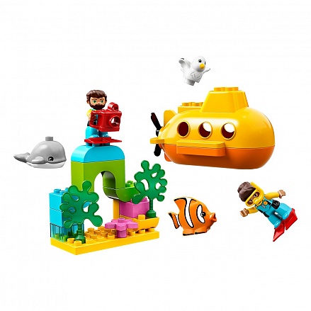 Конструктор Lego Duplo - Путешествие субмарины 
