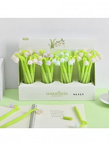 Ручка – Ландыши, гелевая, синие чернила (Kids Choice, PN42025)