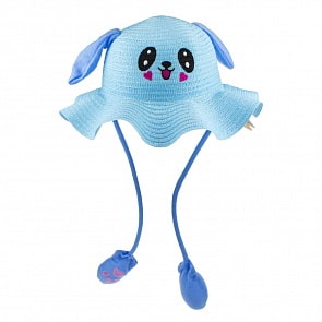 Шляпка летняя с глазками и поднимающимися ушками Хлоп-Ушки, 5 цветов (1toy, Т18844) (ассортимент)