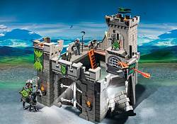 Игровой набор Рыцари: Замок Рыцарей Волка (Playmobil, 6002pm) - миниатюра