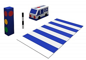 Набор - Грамотный пешеход (Romana, ДМФ-МК-08.96.03)