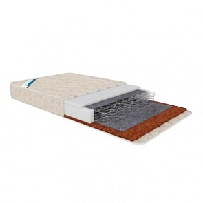 Матрас Afalina Симфония Аэро, 125 х 65 см, кокос, бежевый (Afalina, AF-509125_Симфония Аэро бежевый)