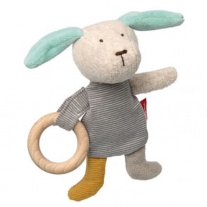 Мягкая игрушка - Собачка с голубыми ушками (SigiKid, 41940)