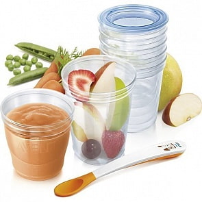 Набор контейнеров для хранения детского питания (Avent, 84508)