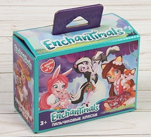Краски пальчиковые из серии Enchantimals, 4 цвета по 40 мл. (Centrum, 88629)