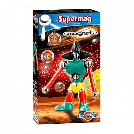 Магнитный конструктор Plastwood Supermag Magma, Smagnetz 