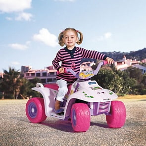 Квадроцикл на аккумуляторе для девочек Quad Princess (PEG - PEREGO,ED1152) Квадроцикл на аккумуляторе для девочек Quad Princess (PEG - PEREGO,ED1152)