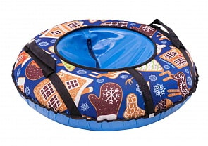 Санки надувные Тяни-толкай – Тюбинг Оксфорд Cookie, 107 см (RT, 7250RT)