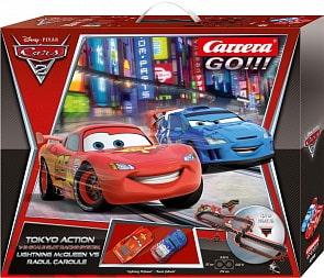 Авторалли Disney Тачки-2 Токийские гонки Go!!! (Carrera, 62240)