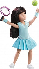 Кукла Луна-теннисистка, 23 см (Kruselings, 0126851) Кукла Луна-теннисистка, 23 см (Kruselings, 0126851)