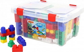 Конструктор Юниор, 159 элементов (Полесье, 50588)