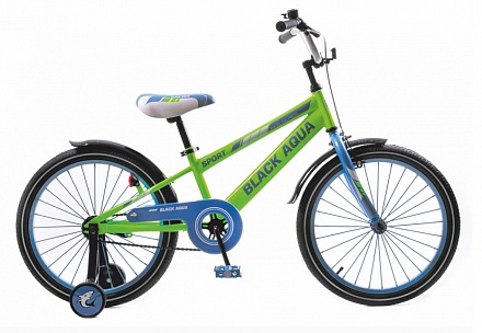 2-х колесный велосипед BA Sport 16", 1s, цвет – салатовый 