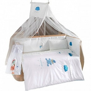 Комплект из 4 предметов серии Teddy Boo, Blue (Kidboo, 00-0012936)