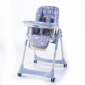 Детский стульчик для кормления Jetem – Capitan Light Blue World (Jetem, Capitan_Light_Blue_World)