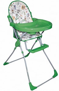 Стульчик для кормления – Selby 152 Совы, зеленый (Selby, SEL_0001294-05)