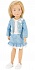 Кукла Вера Kruselings в весеннем нарядном костюме, 23 см  - миниатюра №4