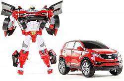 Трансформер Tobot Z, с наклейками, карточками, браслетом и ключом-токеном (YOUNG TOYS, 301005) - миниатюра