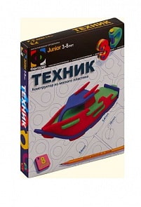 Набор из серии 3D Конструктор Техник – Катер (Фантазер, 147025ФН)