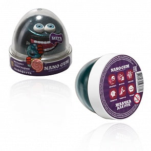 Жвачка для рук из серии Nano gum с эффектом голографии и ароматом грейпфрута, 50 гр. (Волшебный мир, NGHG50)