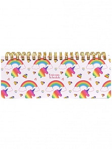 Планер на неделю - Единорог с кольцами, белый (Михи Михи, MM07190)