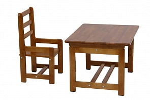 Комплект детской мебели Фея Растем вместе, цвет – орех (Фея, 0004279-03)