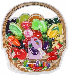 Игровой набор Овощи, 11 предметов (Наша Игрушка, NF357-L4)
