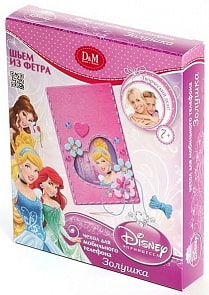 Набор шьем из фетра - чехол для телефона «Золушка. Принцессы» (Docha&Mama, 53672)