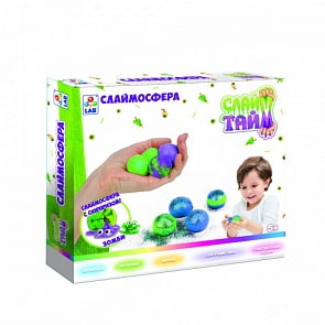 Набор Слайм тайм - Слаймосфера с сюрпризом. Зомби (1Toy, Т17855)