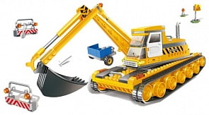 Развивающий конструктор - Самосвал с ковшом (BanBao, 8519)