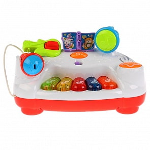 Игрушка многофункциональная – Пианино на батарейках, свет и звук (S+S Toys, 100619206)