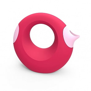 Лейка Cana, размер L - 1 литр, цвет: вишневый красный и сладкий розовый / Cherry red + sweet pink (Quut, 171416)