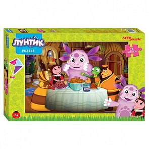 Пазл – Лунтик макси, 24 детали (Step Puzzle, 90018)