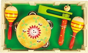 Музыкальный набор 2, Мир деревянных игрушек, Д094. (ассортимент)   Музыкальный набор 2, Мир деревянных игрушек, Д094. (ассортимент)