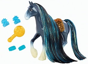 Набор с аксессуарами - Агнус - конь Мериды (Mattel, bdj56-bdj53)