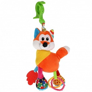 Текстильная подвеска-погремушка Лиса с вибрацией (Умка, RV-F2)