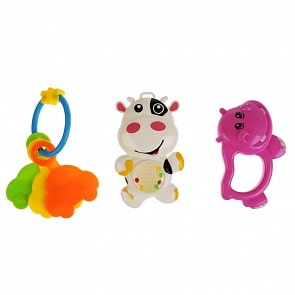 Набор погремушек 3 в 1 (Tongde, T391-D6188) (ассортимент)