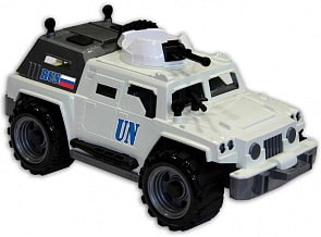 Джип Миротворец, размер 31,5 х 16 х 14 см. (Нордпласт, Н-241)