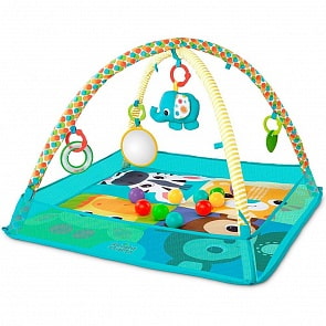 Развивающий коврик - Слоненок с шариками (Bright Starts, 11154st)