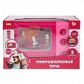 Микроволновая печь из серии Маша и Медведь, свет (Играем Вместе, B1452826-Rsim)