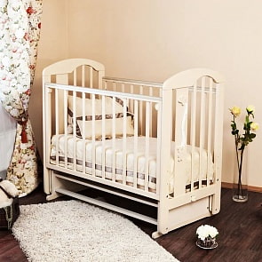 Кровать детская Красная Звезда С 718 Агата, накладка-ростомер №11, слоновая кость (Красная Звезда, КЗ-C 718_слоновая кость)