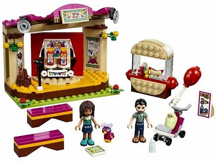 Конструктор из серии Lego Friends - Сцена Андреа в парке 