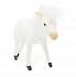 Мягкая игрушка – Лошадь белая, 32 см  - миниатюра №1