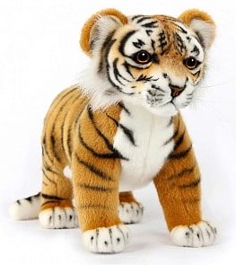 Мягкая игрушка – Тигренок стоящий, 33 см (Hansa, 7305)