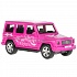 Машина Mercedes-Benz G-class 12 см двери и багажник открываются металлическая инерционная  - миниатюра №4